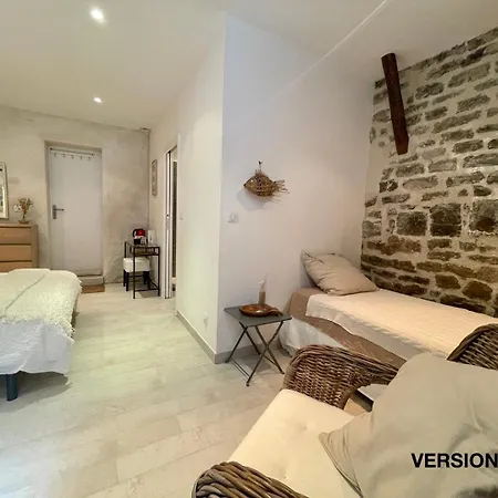 アパート Version Sud- Chambre Privee Spacieuse A イエール